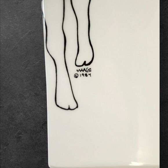 Vintage 1984 Margo Cow Pitcher Farmhouse Ceramic Milk Carton Jug Cottagecore - Picture 6 of 9